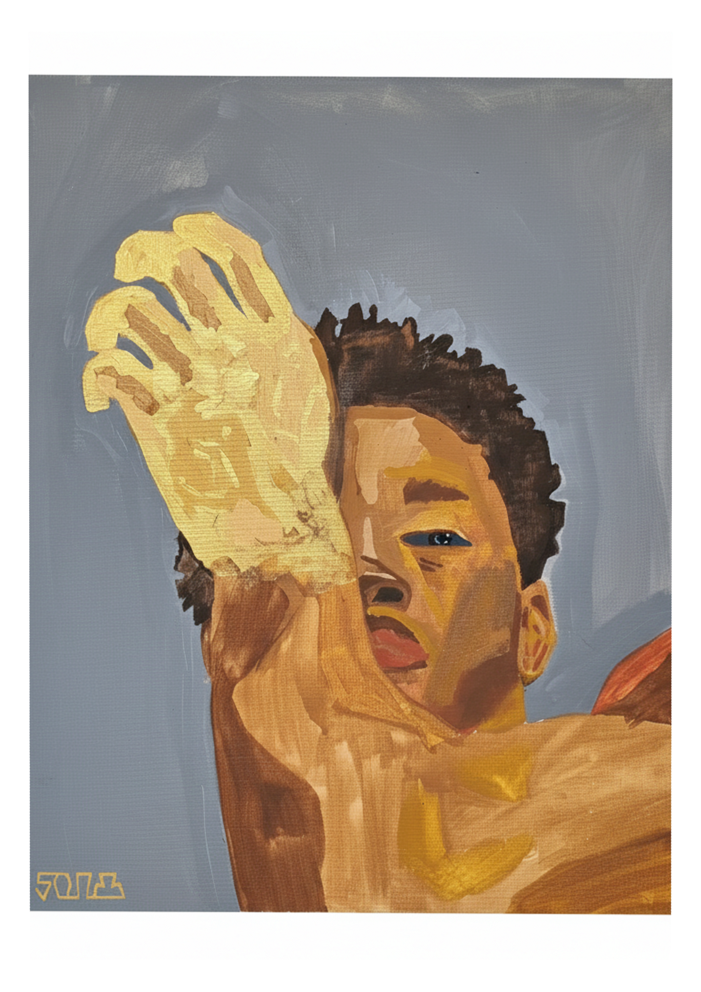 Toque de midas Print